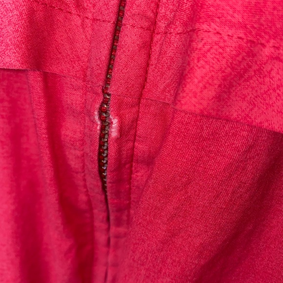 VTG Polo Ralph Lauren Red Shell Harrington Jacket M - Picture 7 of 8